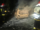 Pożar samochodu w Sowczycach 2019