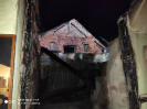 Wachów pożar budynku