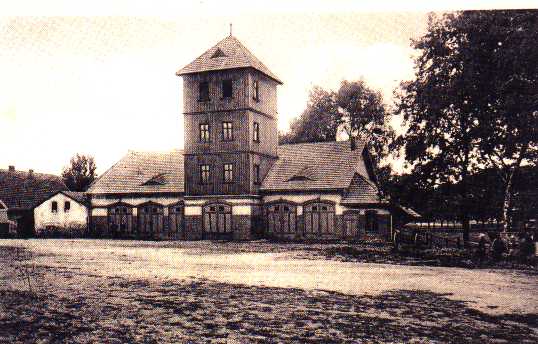 Strażnica OSP widok z 1924r.